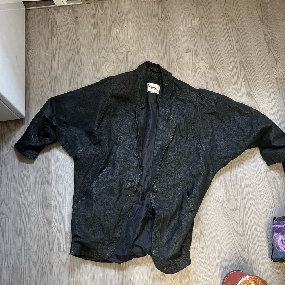 Wilson Black Leather Jacket